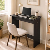 Bureau d'ordinateur compact et multifonctionnel pour salon, chambre et cuisine
