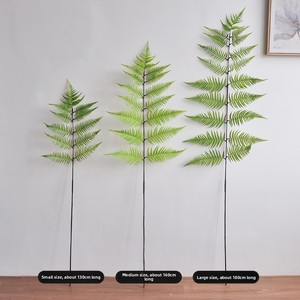 ต้นเฟิร์นประดิษฐ์ขนาดใหญ่สำหรับตกแต่งห้างสรรพสินค้าและร้านค้า ใบ<span class=keywords><strong>เฟิร์น</strong></span>สไตล์ป่าไม้ ต้นไม้ประดิษฐ์สีเขียว - Product Image 2
