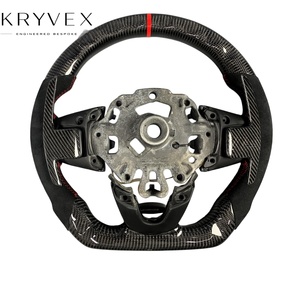 Volante de Fibra de Carbono Personalizado Kryvex para <span class=keywords><strong>Mini</strong></span> F54 F55 F56 F57 F60 JCW John Cooper Works Cooper S Hardtop Clubman <span class=keywords><strong>Countryman</strong></span> - Product Image 1