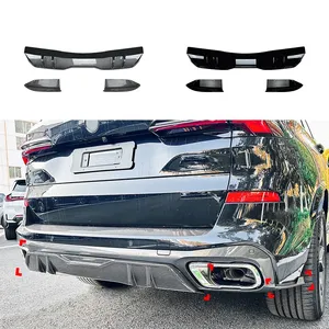 สตาร์นาฟ สำหรับ G05 M50i M50d M60i M60d 40i M Sport 2019-2024 สไตล์ดิฟฟิวเซอร์หลัง สปอยเลอร์กันชนหลัง ชุดแต่งตัวถังรถยนต์ - Product Image 5