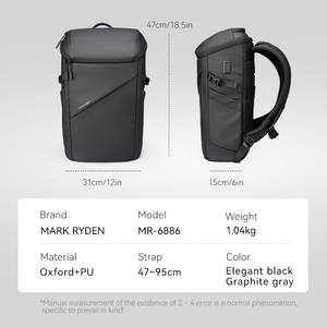 Mochilas de Hombro Personalizadas al por Mayor de Fábrica <span class=keywords><strong>Mark</strong></span> <span class=keywords><strong>Ryden</strong></span>, Bolsa de Viaje de Negocios de Gran Capacidad, <span class=keywords><strong>Mochila</strong></span> Viaje G_MR6886 - Product Image 6