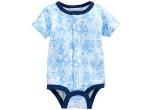 Mono de Verano para Bebé Niño, Diseño Simple y Lindo con Estampado y Bordado, Gran Venta - Product Image 3