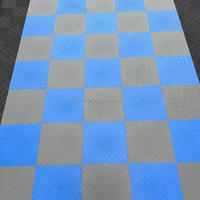 Suelo Industrial de PVC y PP de 18 mm de Espesor, Rígido, Modular, Colorido, Encastrable, Resistente al Desgaste, Antideslizante, con Sistema de Clic