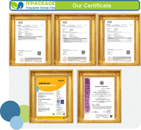 Film plastique souple transparent de qualité alimentaire, écologique, thermorétractable POF standard Jiuteng JT01, bords lisses et scellés