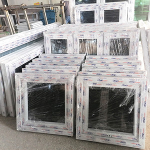 Ventana Abatible de PVC/UPVC a Medida, Doble Vidrio Tintado, Ahorro de Energía, Sistema de Cierre Insonorizado, Calificada por Energy Star - Product Image 1