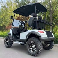 Club 2 4 6 places personnalisé confortable 4 places voiturettes de golf électriques 72v Lithium chinois voiturette de golf électrique voiture vente EEC Buggy