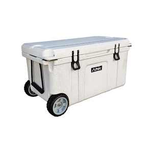 Ahic DL75 xách tay rotomolded cứng Cắm Trại mát bánh xe hiệu suất cao cách nhiệt lưu trữ thực phẩm PE + Bọt nhiệt ngực mát - Product Image 6