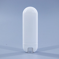 Tube vide portable en plastique ABS torsadé avec bouchon à vis pour bâton de parfum solide 5G, baume parfumé et baume déodorant corporel
