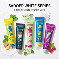 Dentifrice SADOER Haleine Fraîche 30g Saveur Menthe Fraîche Format Standard Portable Nettoyage et Blanchiment des Dents Usage Domestique Marque Privée OEM