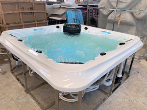 Jacuzzis para 4 a 5 personas <span class=keywords><strong>Precio</strong></span> Bañera de hidromasaje y jacuzzi al aire libre Yacuzzie Para Tina Hidromasaje Exterior Spa Jakuzzy Hottub - Product Image 5