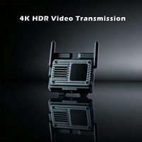 Émetteur vidéo sans fil DJ SDR Transmission 2 TX/RX commutable, 4K 60fps HDR 10 bits, portée 4 km, pour transmission d'images de tournage