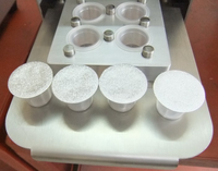 Capsules de café jetables compostables en plastique multicolores de haute qualité à bas prix, qualité alimentaire, personnalisables