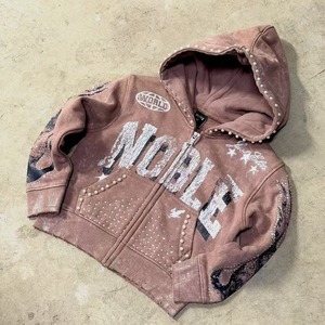 Sudadera con Capucha para Hombre, Personalizada con Logotipo, Impresión DTG Y2K, 100% Algodón, Lavado Ácido, con Pedrería, Estilo Vintage, Desgastada, Lisa - Product Image 1