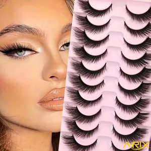 ขนตาปลอม A-RIX 8D Glamour Cat Eye ขนาด 16 มม. ให้ลุคธรรมชาติ ขนตาฟูแบบปีก ทำมือ แพ็คสุดคุ้ม 10 คู่ รับผลิตแบรนด์ส่วนตัว ขายส่ง - Product Image 3