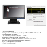 Monitor LCD IPS de 10.1 Pulgadas con Pantalla Táctil USB de Grado Industrial FEELWORLD DP101T ODM, 1024x600, Fuente de Fábrica, Logotipo Personalizado