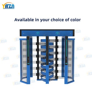 Tourniquet robuste pleine hauteur avec panneau de verre élégant, accès rapide en 0,2s, système d'entrée 2400mm pour Parc Scientifique et Centre de <span class=keywords><strong>Recherche</strong></span> YAZN - Product Image 4