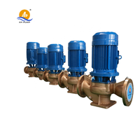 Pompa Sentrifugal Vertikal Inline 20HP untuk Sistem Penguat Air Panas HVAC