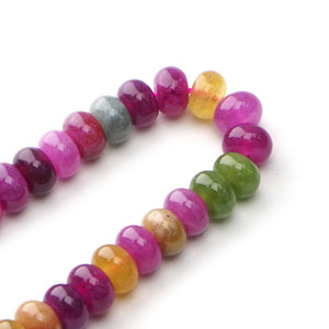 Xulin OEM, Logotipo y Empaque Personalizados, Cuentas de Turmalina Natural en Forma de Ábaco, Gemas Sueltas al por Mayor para Joyería y Manualidades - Product Image 3