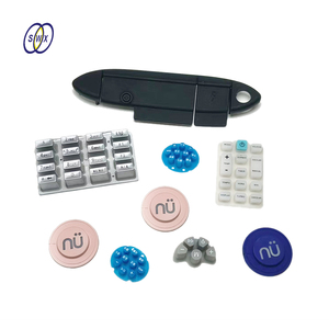 Pièces en caoutchouc personnalisées pour télécommande de voiture, bouton unique en silicone - Product Image 5