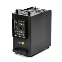 Machine à Effets Scéniques Professionnelle 1500W LED, Machine à Brouillard et Fumée sans Fil DMX512 avec Télécommande pour Événements Intérieurs et Extérieurs, Mariages, Fêtes, Discothèques