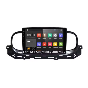 Radio de coche Android para <span class=keywords><strong>FIAT</strong></span> 500L 2011 <span class=keywords><strong>Fiat</strong></span> <span class=keywords><strong>500</strong></span> 2015 unidad principal estéreo NO 2DIN DVD reproductor Multimedia navegación GPS pantalla BT - Product Image 1