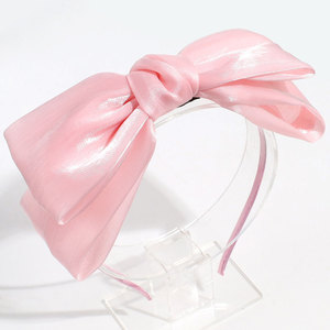 Cerchietto in Rete con Fiocco <span class=keywords><strong>Dolce</strong></span> e Versatile, Accessorio per Capelli Semplice per Acconciature alla Moda, Stile Principessa Fuggitiva - Product Image 4