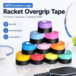 Vente en gros de bandes de grip pour raquettes de <span class=keywords><strong>tennis</strong></span> en PU composite durable, sensation collante, haute résistance, pour badminton, pickleball et padel - Product Image 1