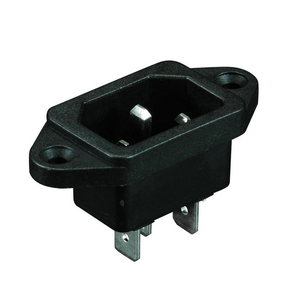 3-pin IEC320 C14 Inlet Power Plug <b>Socket</b> 250V 10A 15A AC Power Receptacle Without Fuse AC-04 - Product Image 2