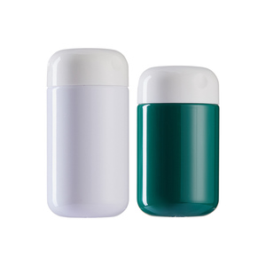 Bouteille en plastique HDPE de qualité alimentaire en forme de capsule de 4 oz et 5 oz <span class=keywords><strong>pour</strong></span> compléments alimentaires, vitamines, emballage en plastique avec couvercle - Product Image 5