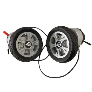 8Inch 24V 250W 160Rpm 150Kg Borstelloze Aandrijfwielmotor Met Enkele As Voor Rolstoel