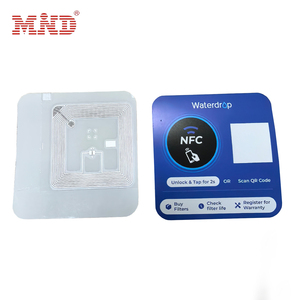 Kostenlose Muster 40*25mm NFC NTAG213 Chip Wasserdichter Klebe-NFC-Tag Smart Label Aufkleber 13,56MHz Programmierbarer NFC-Aufkleber Inlay - Product Image 5