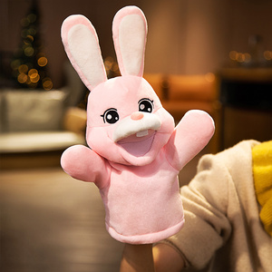 Venta al por Mayor de Peluches, Juguetes Lindos, Creativos e Interesantes, Marioneta de Mano de Animal, Marioneta de Mano de Conejo, Regalos de Pascua - Product Image 3