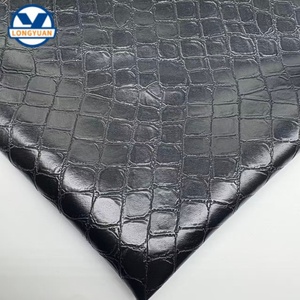 PU Leather Crocodile for Men's Jaket for Garment