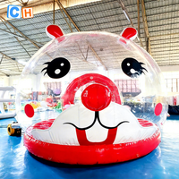 Tente gonflable de dôme de trampoline de partie de maison de bulle de château commercial pour des enfants