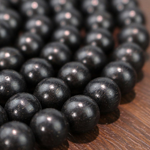 Black Sandalwood <b>Bracelet</b> 108 Beads 8mm Unisex Religious Jewelry For Men And Women Multi Strand Classic Style - Product Image 2