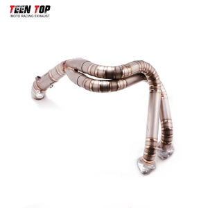 Système d'échappement de <span class=keywords><strong>moto</strong></span> Teentop tuyau d'échappement en titane pour Kawasaki ER6N ER6F /Ninja650R/ <span class=keywords><strong>Z650</strong></span> Ninja650/ VERSYS650 échappement - Product Image 2