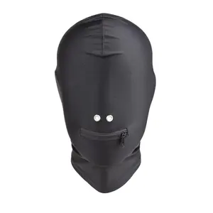 新款SM惩罚面具萨克斯玩具全包漏水头饰束缚产品捆绑游戏角色扮演男性性玩具