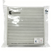 Nouveau filtre à air de cabine au charbon actif de haute qualité, ajustement universel, élimination efficace de la poussière et des odeurs, remplacement de filtre de climatisation automobile