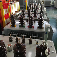 Transformateur à alliage amorphe 10kV 20kV de type huile, transformateur haute tension, fournisseur d'armoires de distribution électrique et de commutation