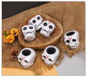 Squeeze Skull Pop Bat Halloween <b>Fidget</b> Toys Halloween Pumpkin <b>Fidget</b> Squeeze Toy - Product Image 3