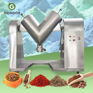 Mezclador de detergente en polvo, mini granulador seco de acero, máquina agitadora de leche forzada VH8 VH2 para 20 kg - Product Image 1