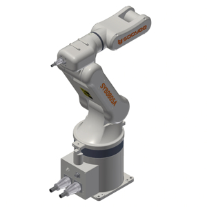 Robot industriel à 6 axes Sooyee SYB0805A, charge utile de 5 kg, portée de 800 mm, robot compact pour la manutention et la programmation - Product Image 1