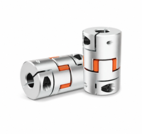 Accouplement à mâchoires en prune à succès commercial avec alésage de 3 mm à 55 mm pour connexion entre arbre de moteur et vis à billes