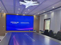 Affichage LED fixe intérieur, expérience utilisateur avancée, P4, largeur de bande ultra-large, pour affichage publicitaire commercial