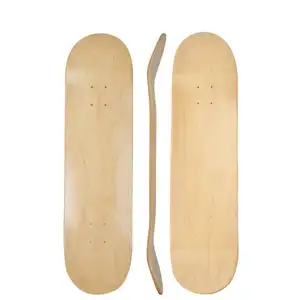 7-слойный 100% Канадский кленовый деревянный на заказ пустой скейтборд настил