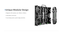 Panel LED de Fábrica Llave en Mano de 2.604 mm para Interiores, Panel LED RGB a Todo Color de 250x250, Módulo LED de Escaneo 1/32, Módulo de Pantalla LED P2.604 SMD1515