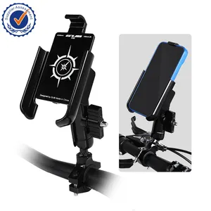 Superbsail GUB P50 New Metal Motorcycle Scooter Mobile Phone Mount Stand Holder Cradle For 4.7-6.8" Cellphone Smartphone GPS