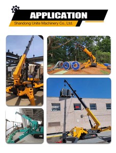 1.2t 3t 5t 8t 10t 12t 14t grue mobile à flèche télescopique à chenilles grue araignée à chenilles - Product Image 3