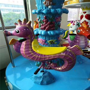 Sualtı dünyası deniz atı şekli 2 oyuncu küçük çocuk arabası s/küçük çocuk arabası parçaları <span class=keywords><strong>arcade</strong></span> oyun makineleri - Product Image 4