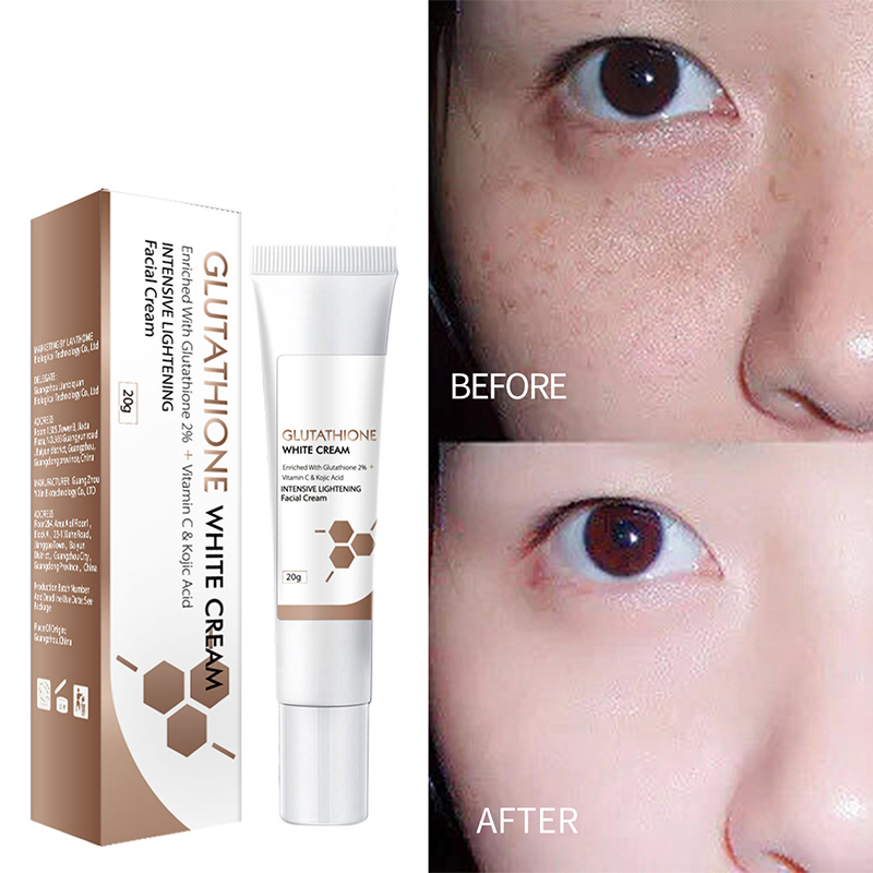 Oem Face Skin Care Glutathione White Cream Intensive Lightening Dark Spot Remover Facial Cream